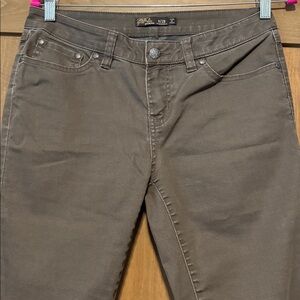 Prana Womens 6 Brown Straight Leg Jeans Outdoor Organic Cotton Gorpcore Fall
